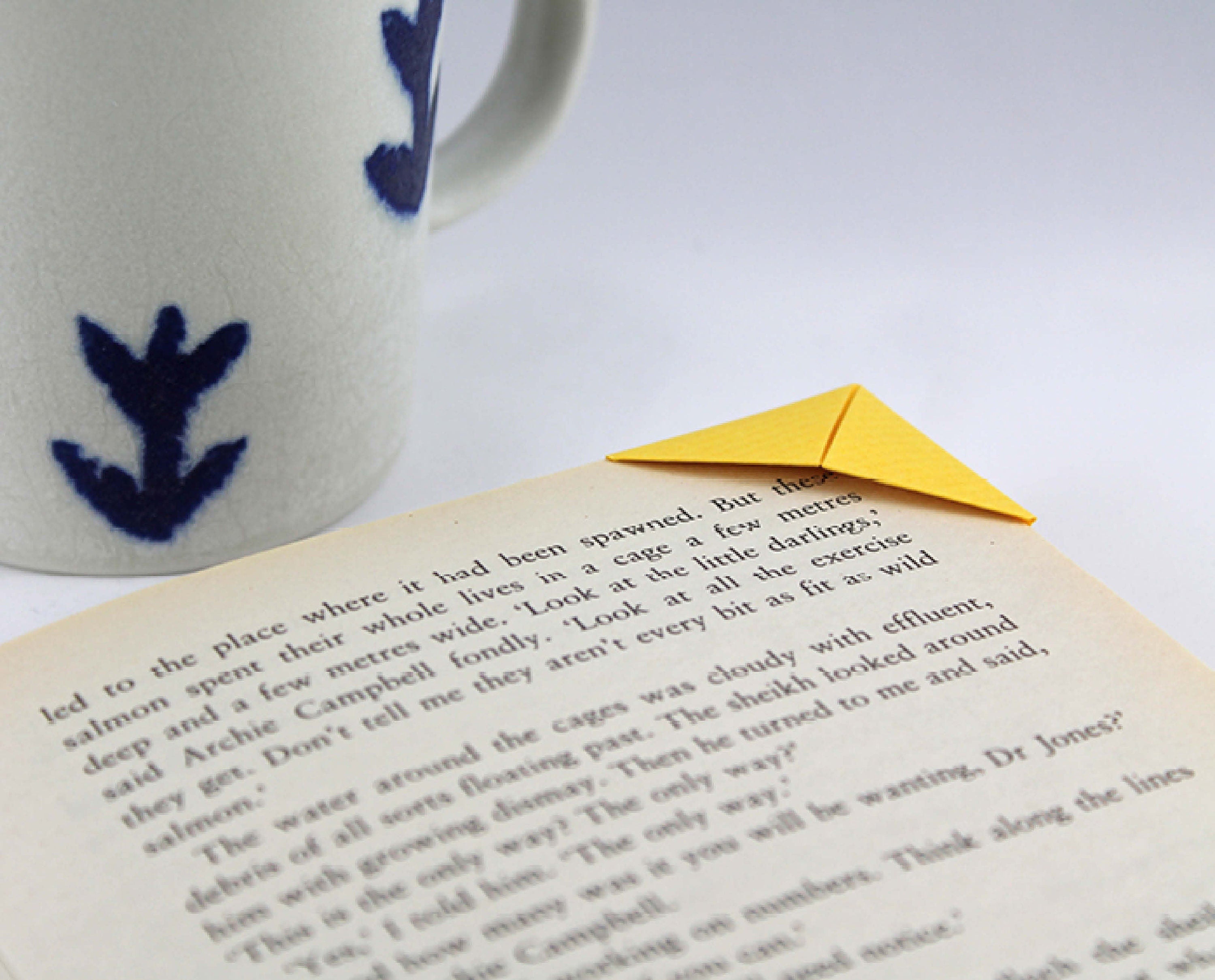 Seagull Card with Origami Bookmark