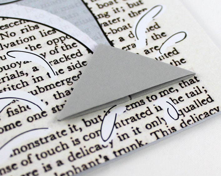 Dolphin Card with Origami Bookmark