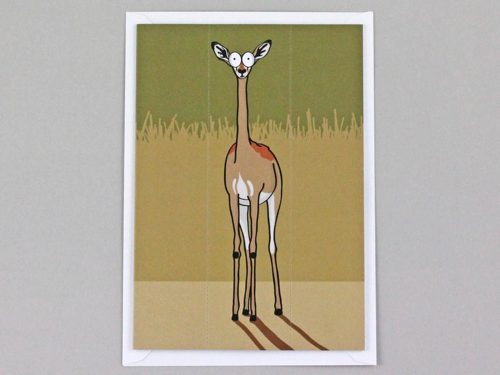 Antelope Card with Bookmark