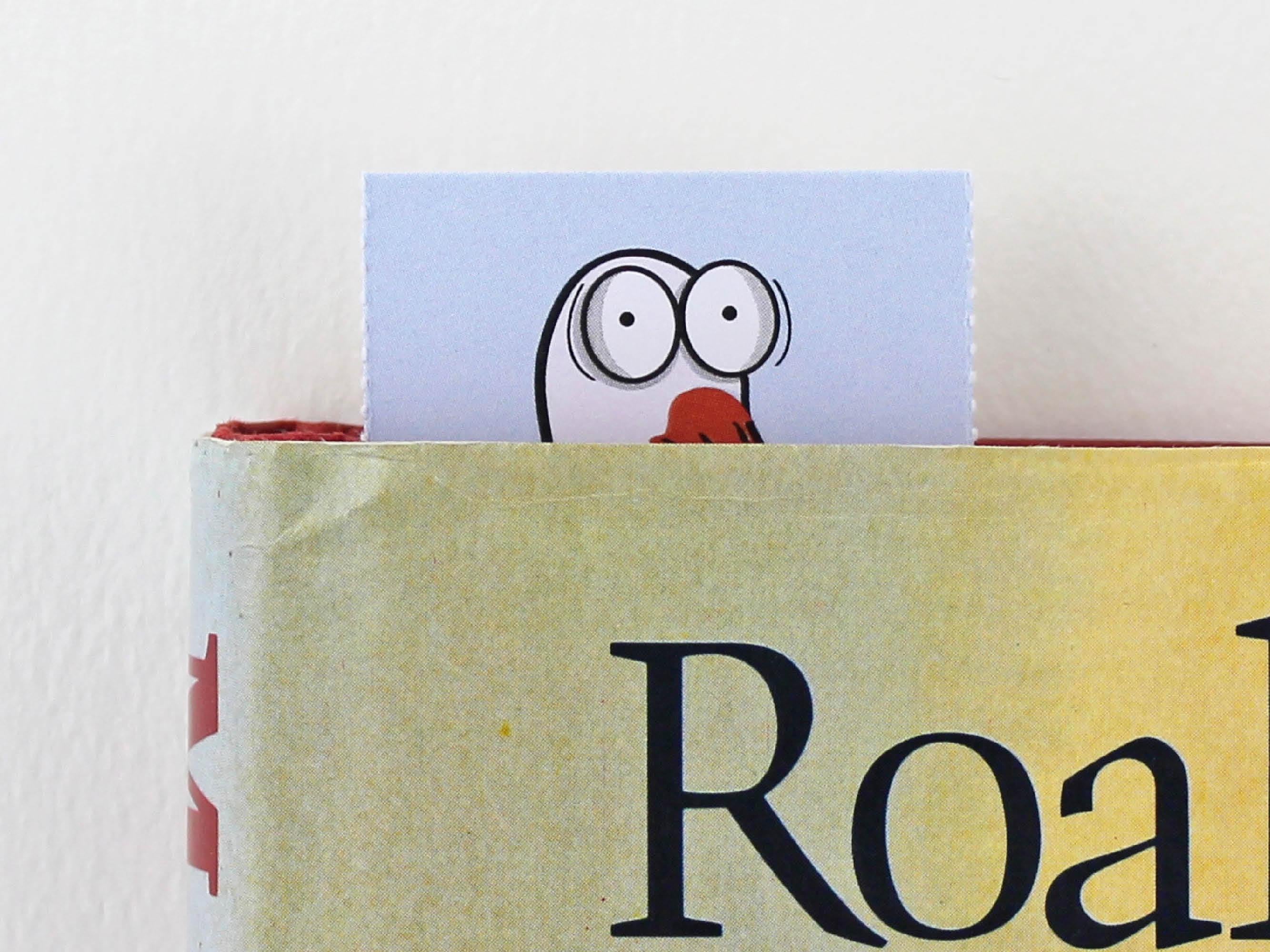 Stork Card with Bookmark