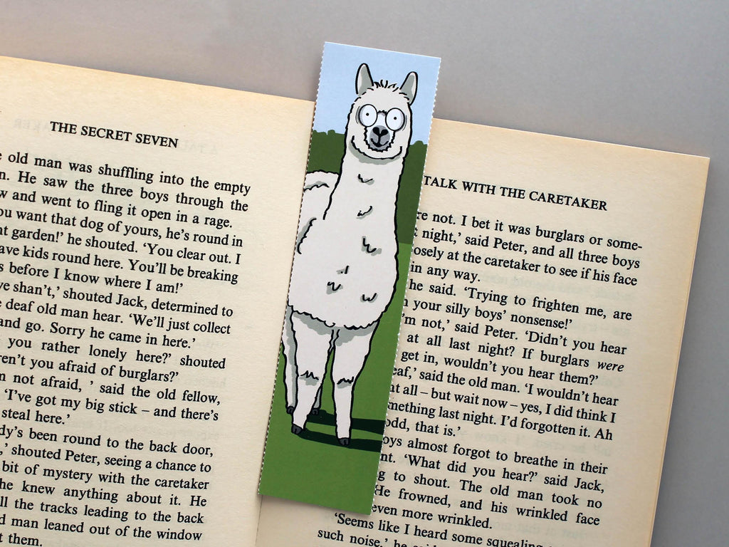 Alpaca Card with Bookmark