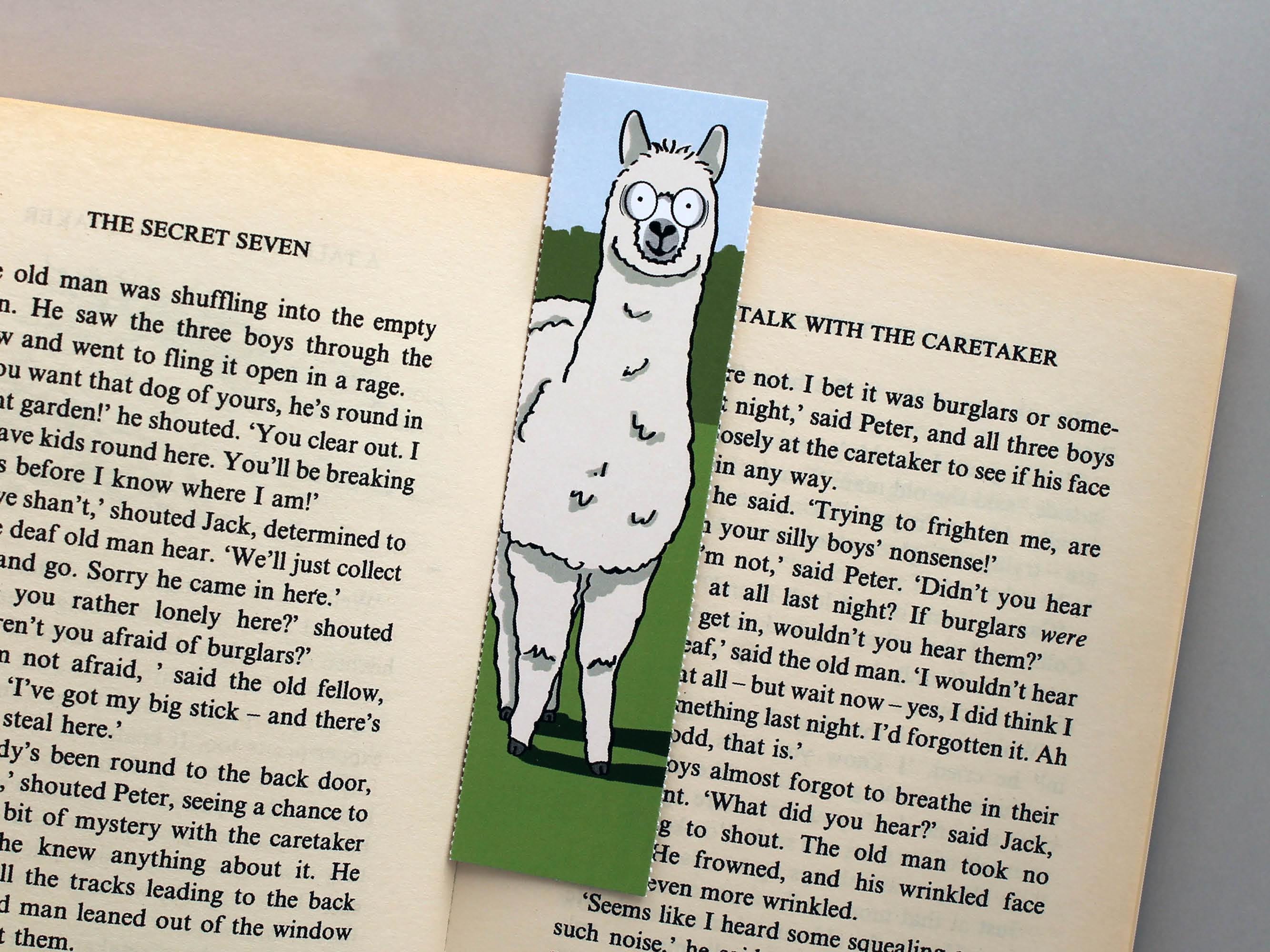 Alpaca Card with Bookmark
