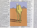 Camel Card with Bookmark