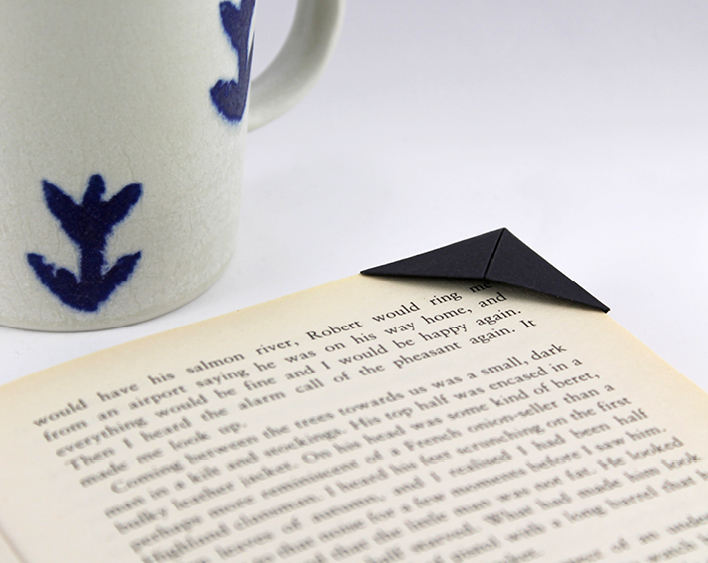Moorish Idol Card with Origami Bookmark