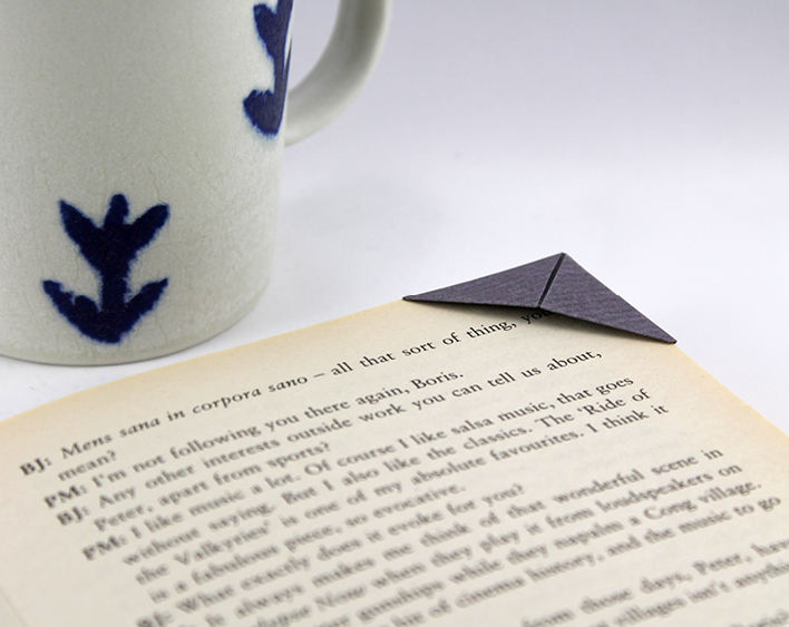 Shark Card with Origami Bookmark