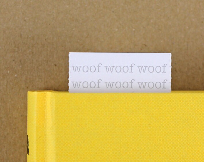 Border Collie Card with Bookmark