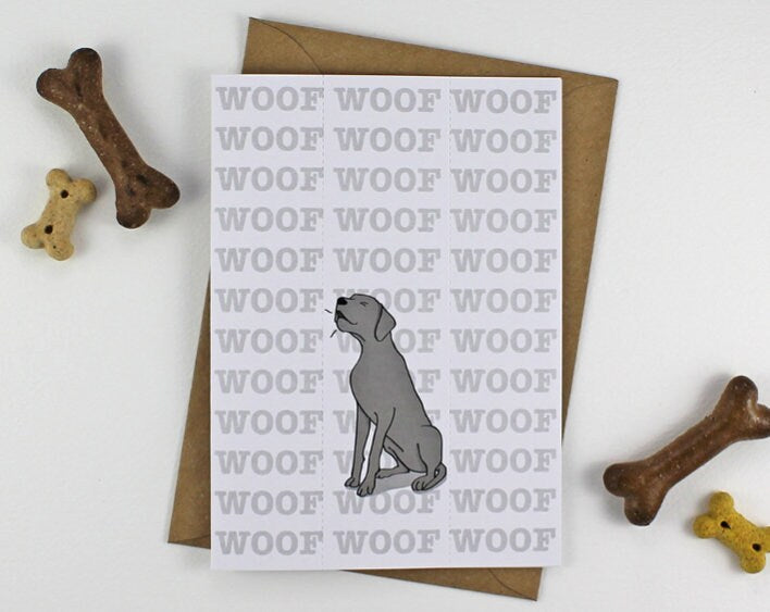 Great Dane Card with Bookmark