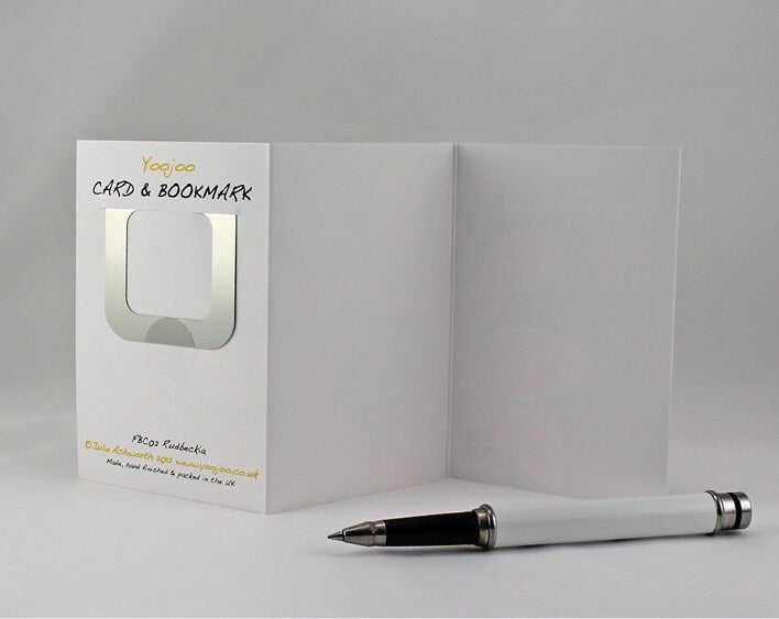 Rudbeckia Birthday Card with Bookmark