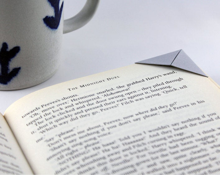 Blue-Footed Booby Card with Origami Bookmark