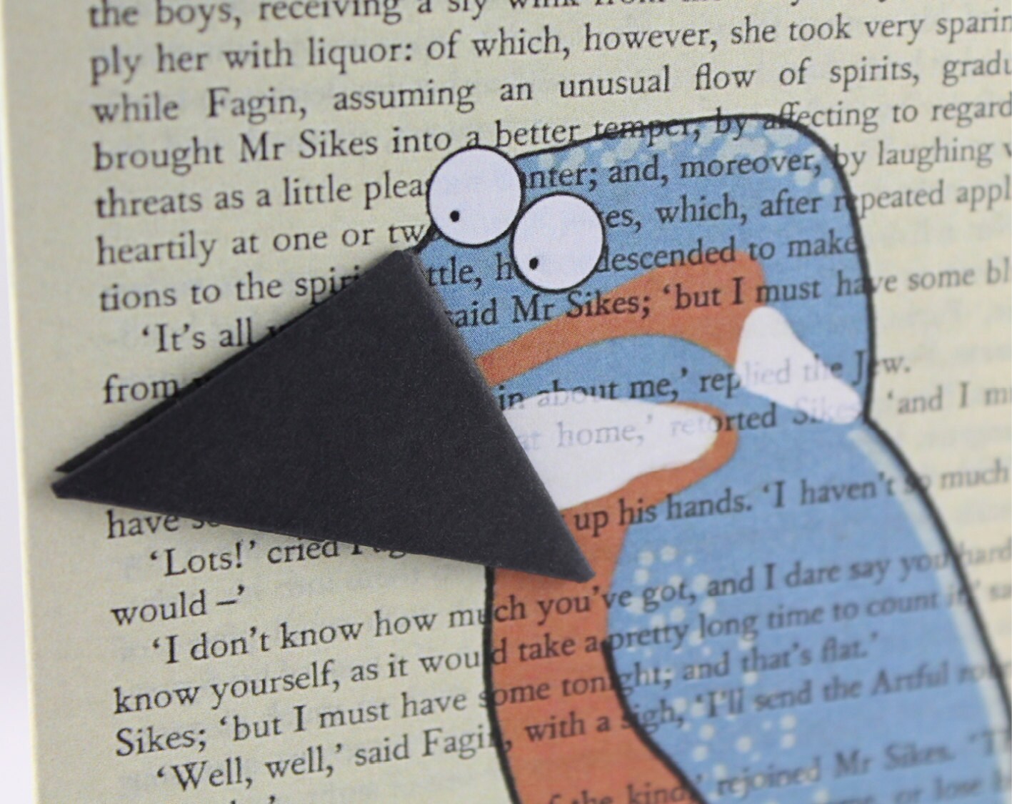 Kingfisher Card with Origami Bookmark