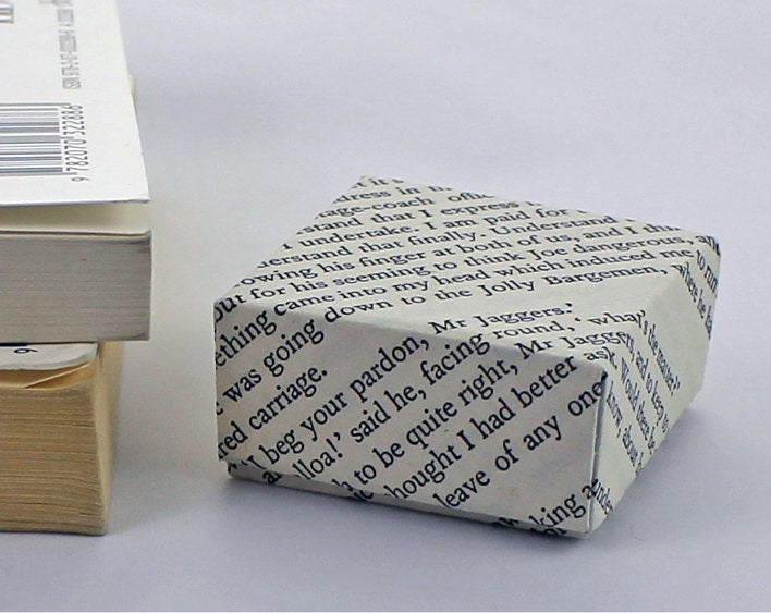 Fish Bookmark with Origami Gift Box