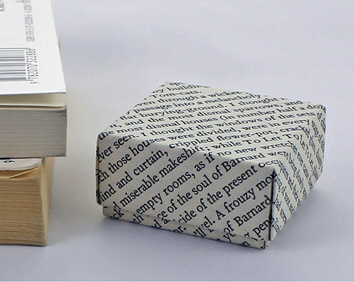 Rabbit Bookmark with Origami Gift Box