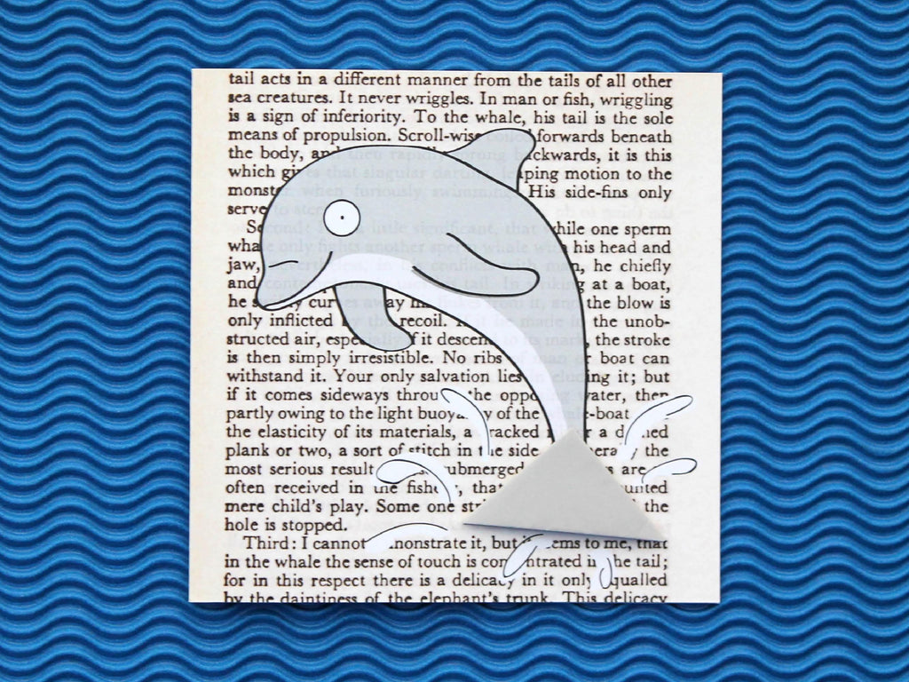 Dolphin Card with Origami Bookmark