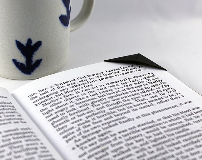 Crow Card with Origami Bookmark