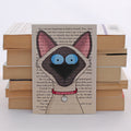 Siamese Cat Card with Origami Bookmark