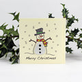 Snowman Christmas Card with Plectrum