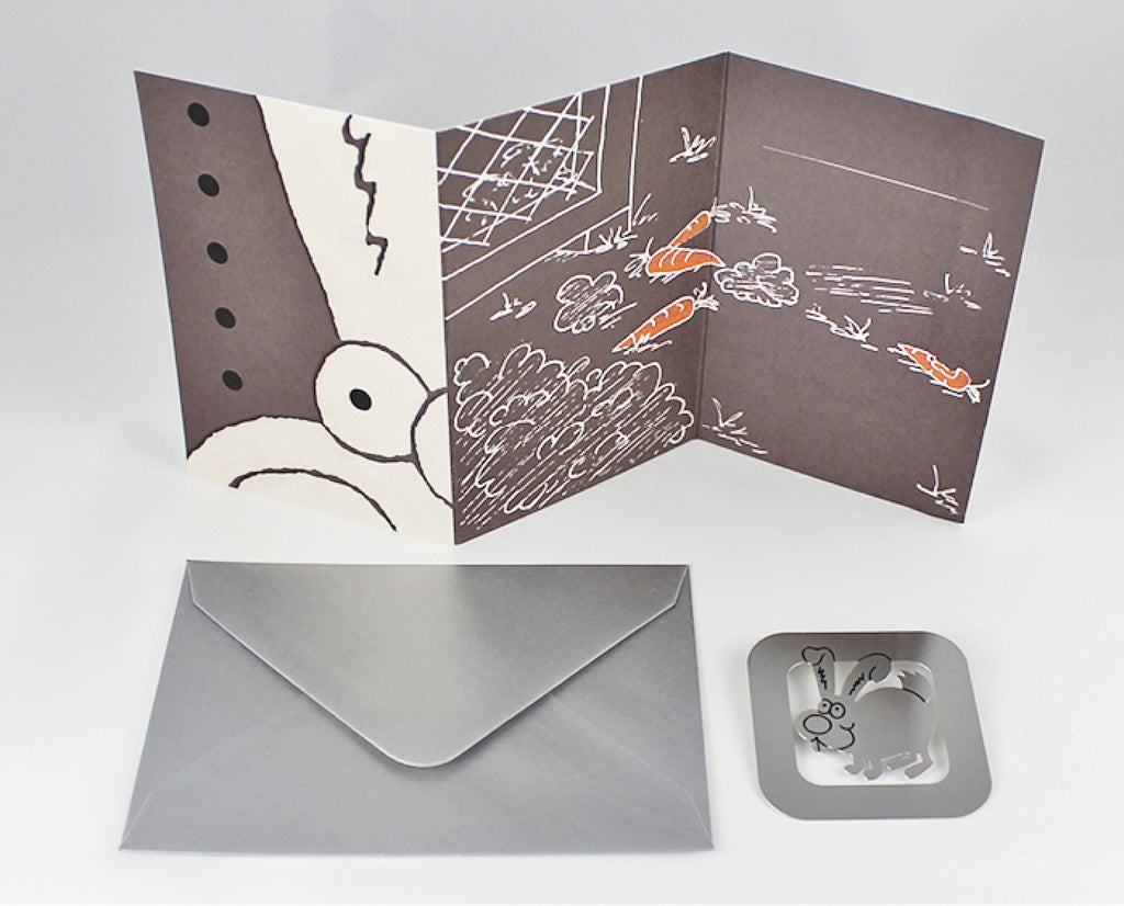 Rabbit Card with Bookmark