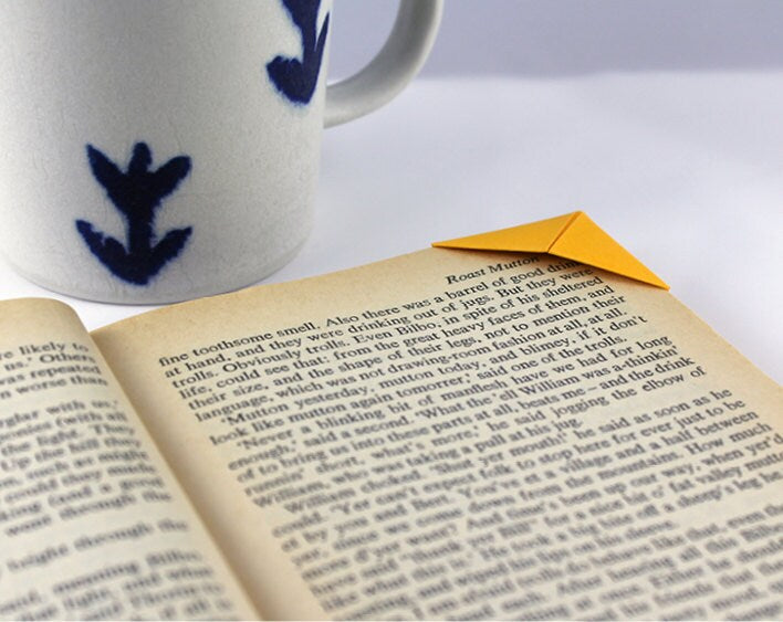 Blackbird Card with Origami Bookmark