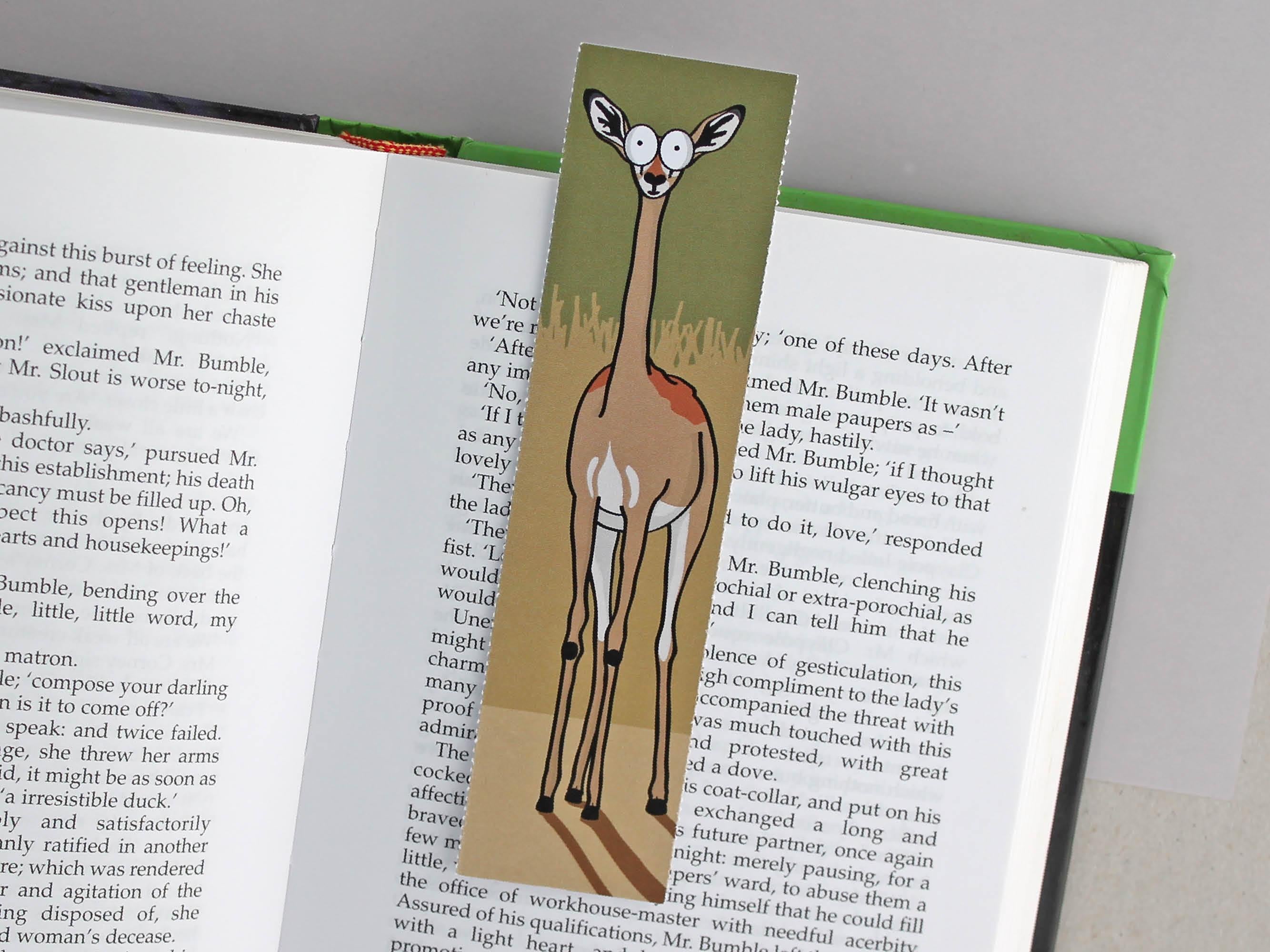 Antelope Card with Bookmark
