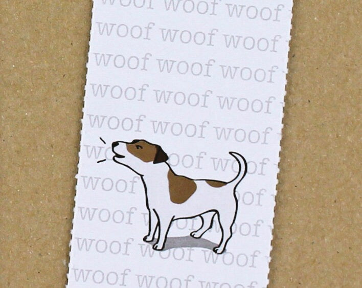 Jack Russell Card with Bookmark