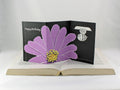 Anemone Birthday Card with Bookmark