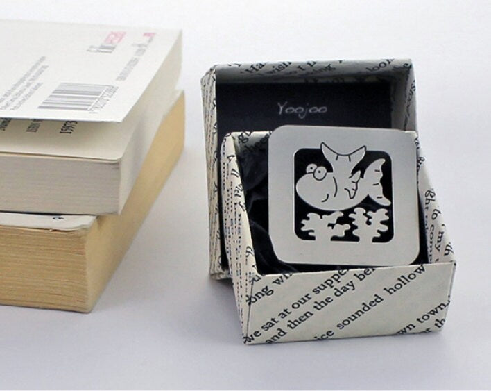 Fish Bookmark with Origami Gift Box