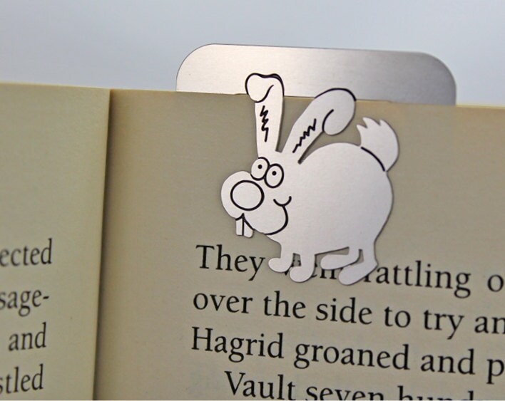 Rabbit Bookmark with Origami Gift Box