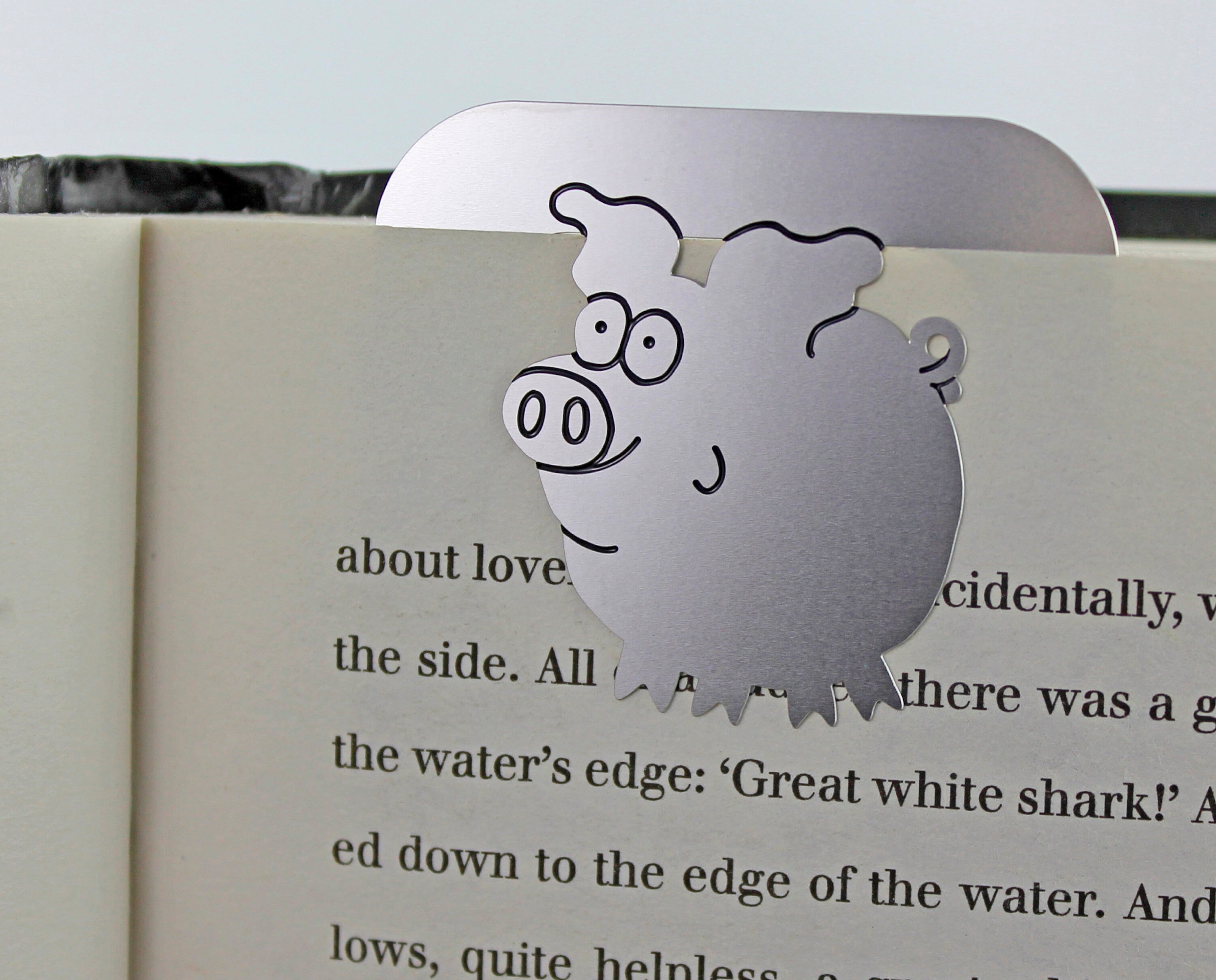 Pig Card with Bookmark