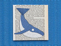Whale Card with Origami Bookmark