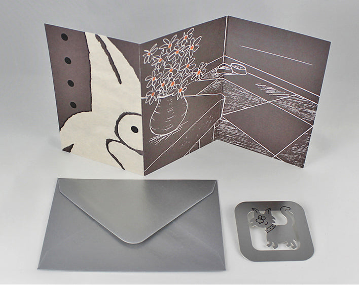 Cat card with Bookmark