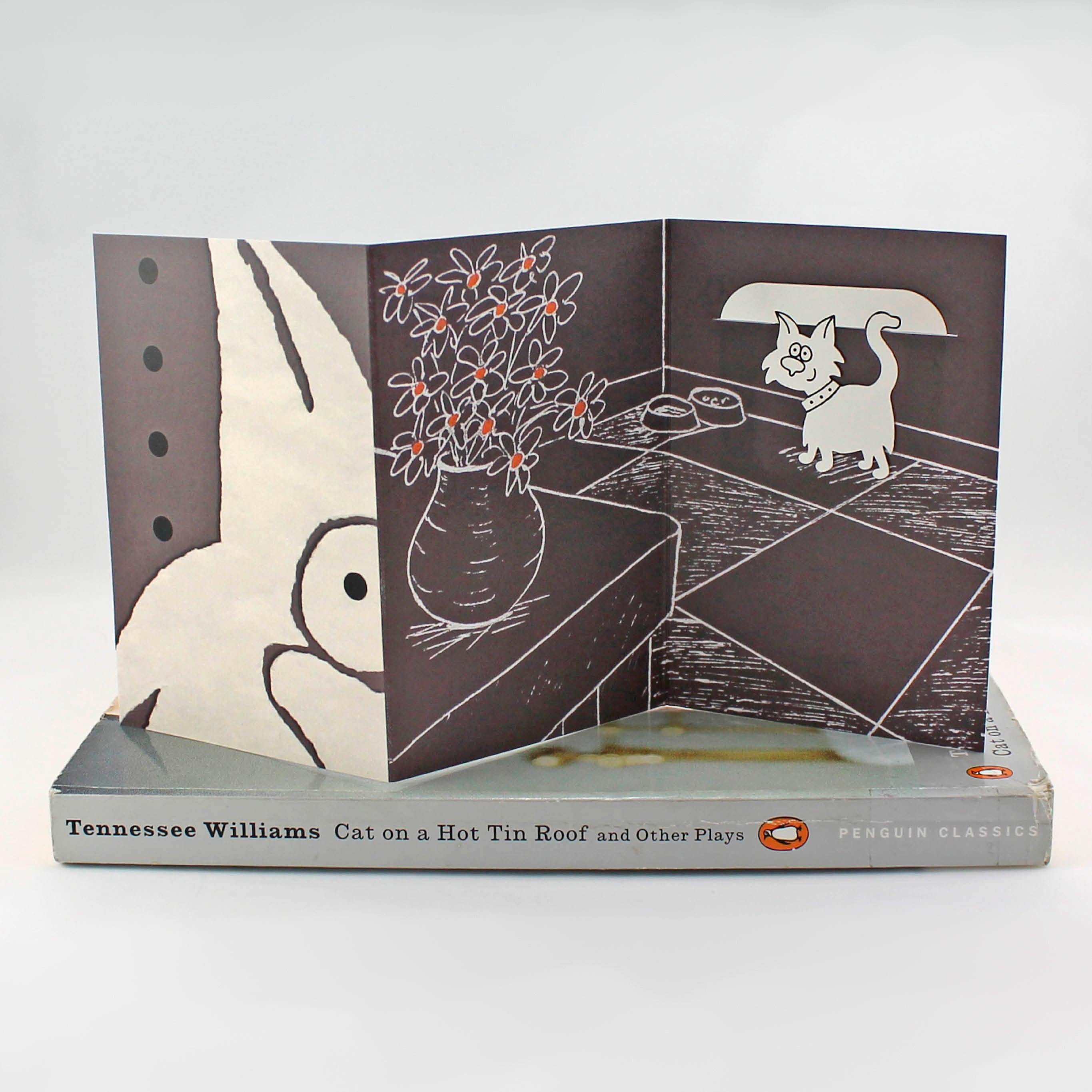 Cat card with Bookmark