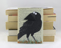 Crow Card with Origami Bookmark