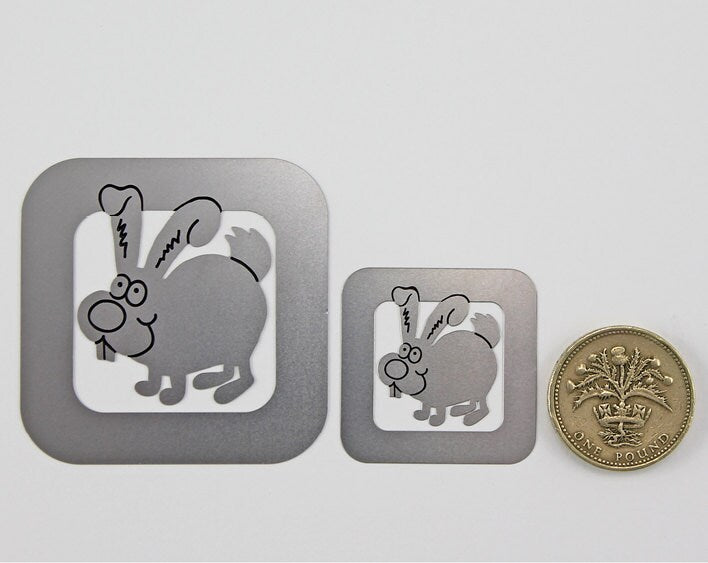 Rabbit Bookmark with Origami Gift Box