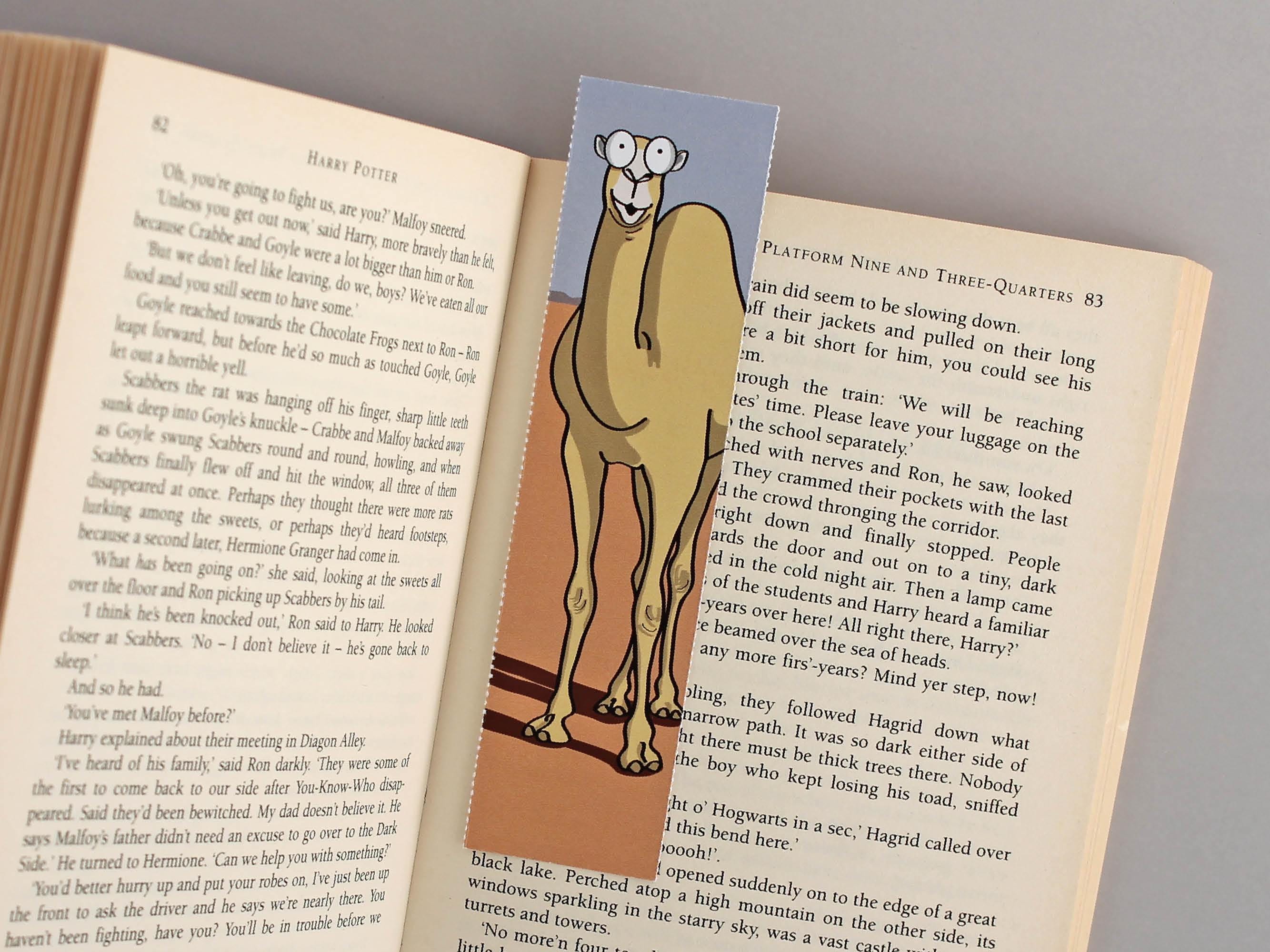 Camel Card with Bookmark